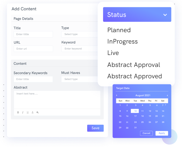 Content Planner Tool